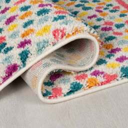 Rainbow Spot Berber Rug - thumbnail 5