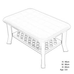 Savona Anthracite Coffee Table - thumbnail 4