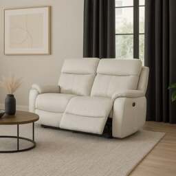 Aspire Kingsmere Leather Power Recliner 2 Seater Sofa - thumbnail 1