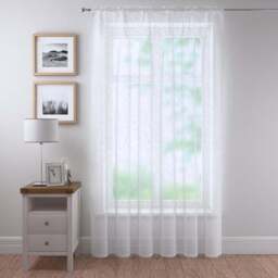 Crushed Slot Top Single Voile Panel - thumbnail 4