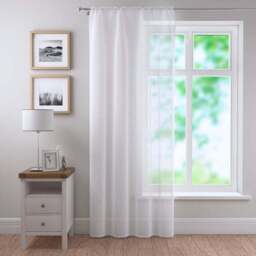 Crushed Slot Top Single Voile Panel - thumbnail 2