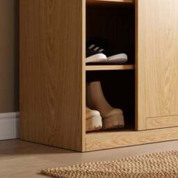 Eloise Sliding Shoe Storage Cabinet - thumbnail 3