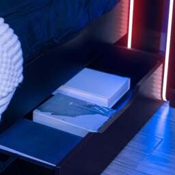 X Rocker Electra Gaming Bed Frame with Underbed Storage Drawers and LED Lights - thumbnail 3