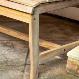 Ottinge Slatted Bench - thumbnail 4