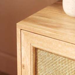 "Jordyn Extra Wide TV Unit for TVs up to 80"", Mango Wood Effect" - thumbnail 4