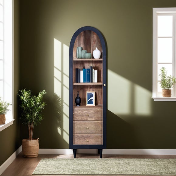 Indus Valley Atomic Single Door Glass Cabinet - image 1