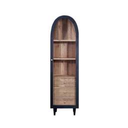 Indus Valley Atomic Single Door Glass Cabinet - thumbnail 2