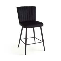Taylor Counter Height Stool, Velvet - thumbnail 6