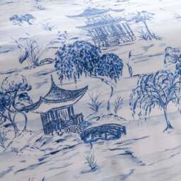 Modern Chinoiserie Duvet Cover & Pillowcase Set - thumbnail 5