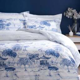 Modern Chinoiserie Duvet Cover & Pillowcase Set - thumbnail 2
