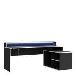 Furniture To Go Tezaur 3 Shelf Gaming Desk - thumbnail 2