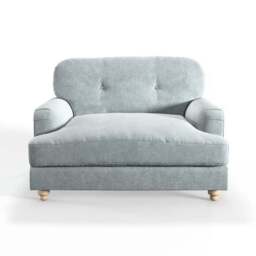 Martha Vintage Velvet Snuggle Chair - thumbnail 2