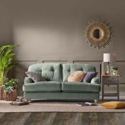Martha Vintage Velvet 2 Seater Sofa - thumbnail 1