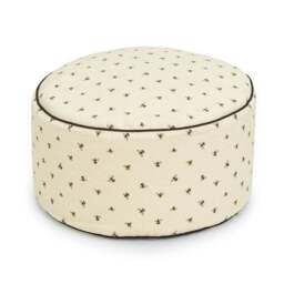 Bees Pouffe Natural - thumbnail 2