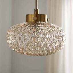 Silas Embossed 3 Light Adjustable Cluster Ceiling Light - thumbnail 3