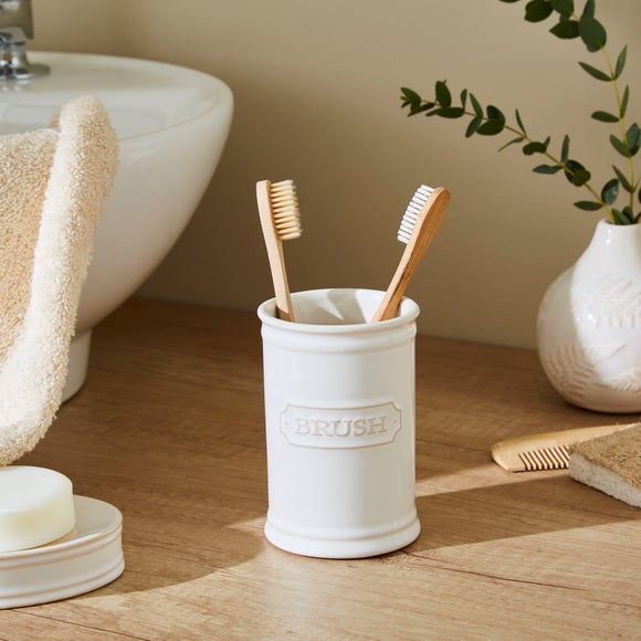 Vintage Ceramic Toothbrush Holder - image 1