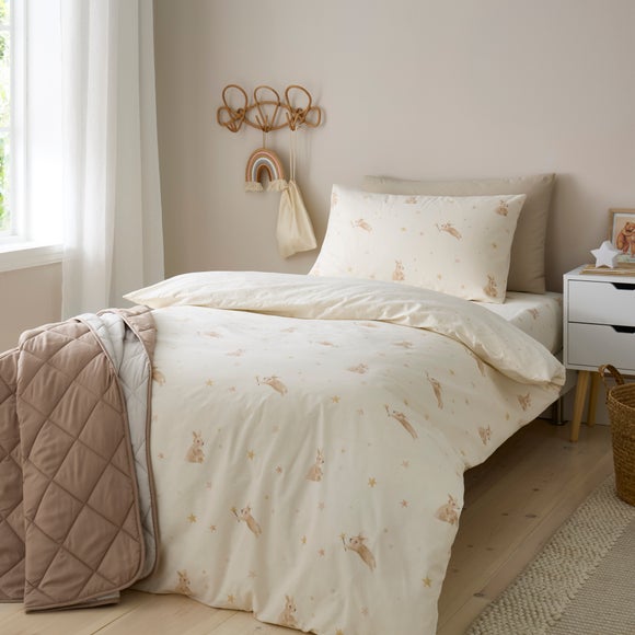Star Bunny Organic Cotton Duvet Cover and Pillowcase Set - image 1