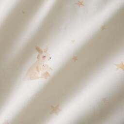Star Bunny Organic Cotton Duvet Cover and Pillowcase Set - thumbnail 6