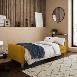 Harlow Flatweave Storage Double Sofa Bed - thumbnail 2