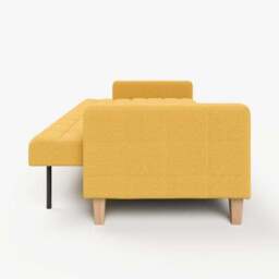 Harlow Flatweave Storage Double Sofa Bed - thumbnail 6