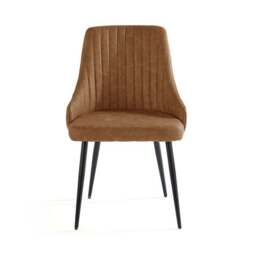 Shea Set of 2 Dining Chairs, Faux Leather - thumbnail 6