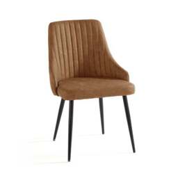 Shea Set of 2 Dining Chairs, Faux Leather - thumbnail 4