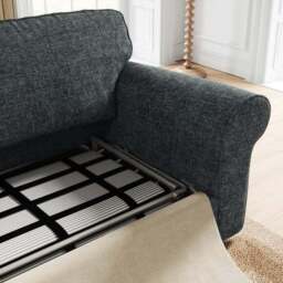 Flori Chunky Chenille 2 Seater Sofa Bed - thumbnail 3