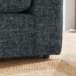 Flori Chunky Chenille 2 Seater Sofa Bed - thumbnail 4
