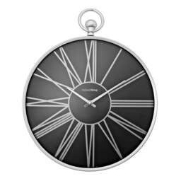 Hometime Pocket Watch Aluminium Round Wall Clock - thumbnail 1