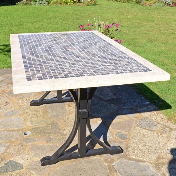 Wilmington Stone Rectangle Dining Table - image 1