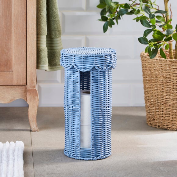 Heart and Soul Scallop Toilet Roll Holder - image 1