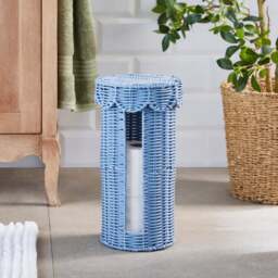 Heart and Soul Scallop Toilet Roll Holder - thumbnail 1