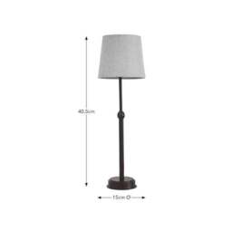 Charleston Adjustable Table Lamp - thumbnail 6