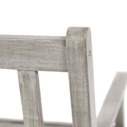 Cambridge 2 Seater Acacia Wood Bench - thumbnail 4