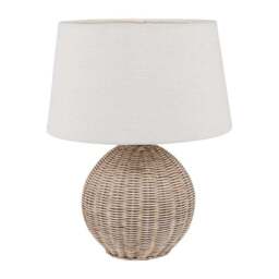 Raffles Rattan Table Lamp - thumbnail 2
