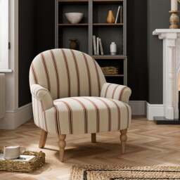 Petit Folkstone Stripe Armchair - thumbnail 1