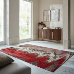 Aristelle Zig Zag Chenille Rug