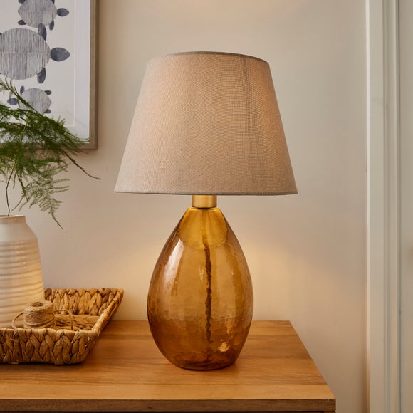 Fentress Large Recycled Glass Table Lamp - image 1