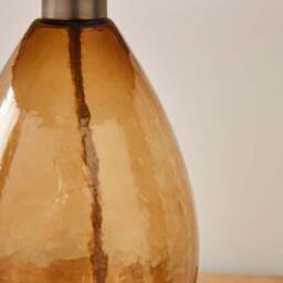 Fentress Large Recycled Glass Table Lamp - thumbnail 3