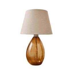 Fentress Large Recycled Glass Table Lamp - thumbnail 5