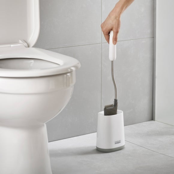 Joseph Joseph Flex Lite Grey Toilet Brush - image 1