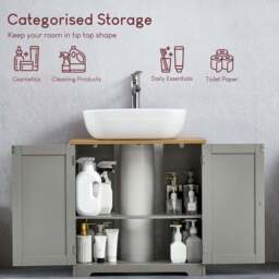 Anderson 2 Door Under Sink Cabinet - thumbnail 3