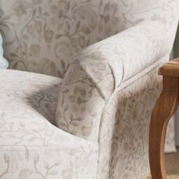 Petit Ruskin Print Occasional Armchair - thumbnail 3