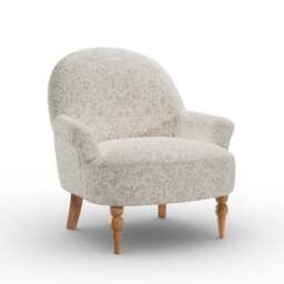 Petit Ruskin Print Occasional Armchair - thumbnail 6