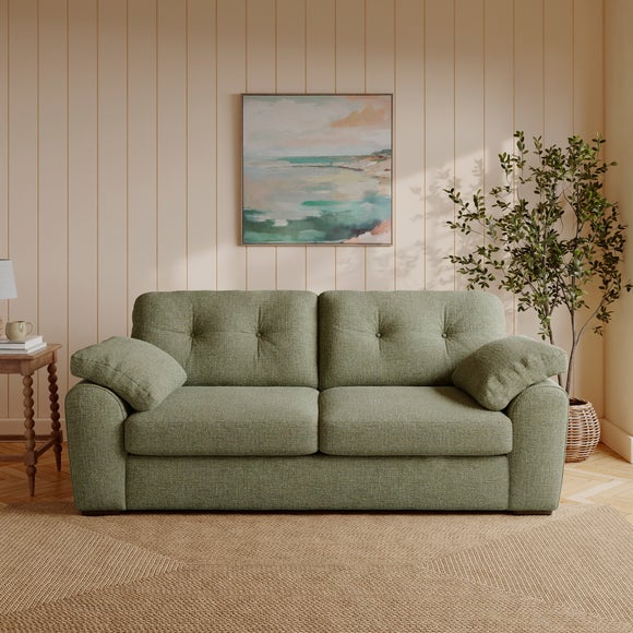 Milton Textured Chenille 3 Seater Sofa - image 1