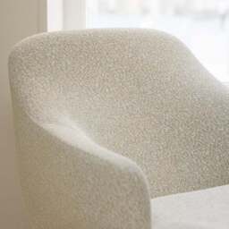 Astrid Tonal Boucle Bentwood Accent Chair - thumbnail 3
