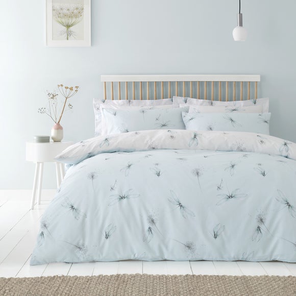 Dragonflies Reversible Duvet Cover & Pillowcase Set