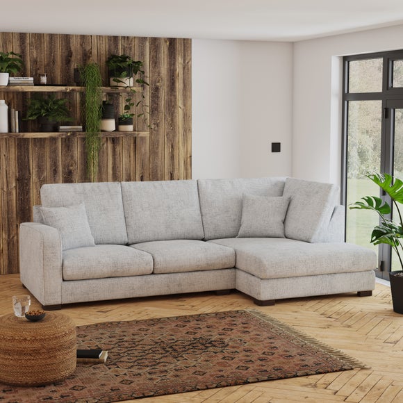 Carson Deep Sit Chunky Chenille Corner Sofa - image 1