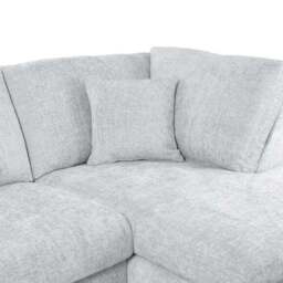 Carson Deep Sit Chunky Chenille Corner Sofa - thumbnail 6