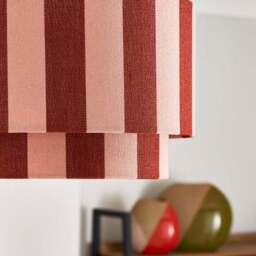Beatrice Stripe Two Tier Lamp Shade - thumbnail 3
